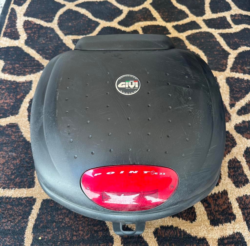 Givi Topkoffer, Ophalen, Gebruikt