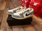 Nike Air Jordan 1 Low Sashiko Denim - 42, Kleding | Heren, Schoenen, Dike, Blauw, Nieuw, Ophalen of Verzenden