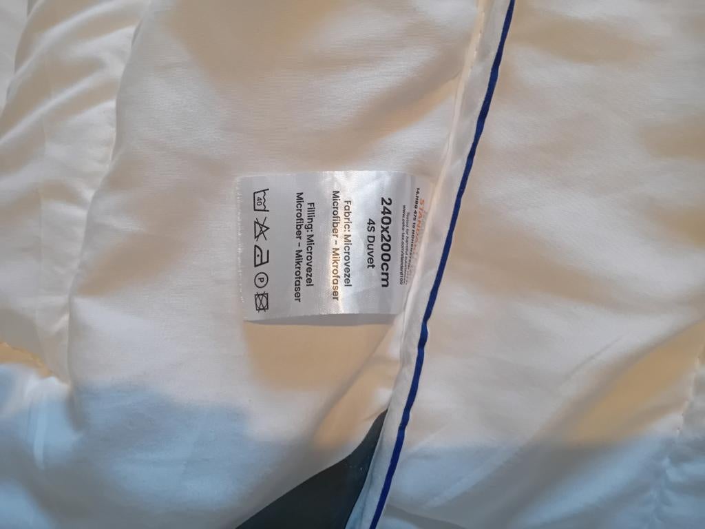 Sleepcomfy dekbed, Wit, Tweepersoons, Ophalen of Verzenden, Deken of Dekbed