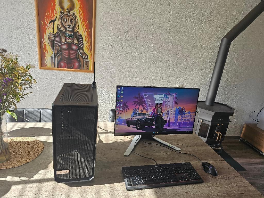 Alienware Gaming PC SETUP  i7-13700K  3080 Ti 12GB 64GB DDR5, Met monitor, 64 GB of meer, Zelf gebouwde pc, Virtual Reality