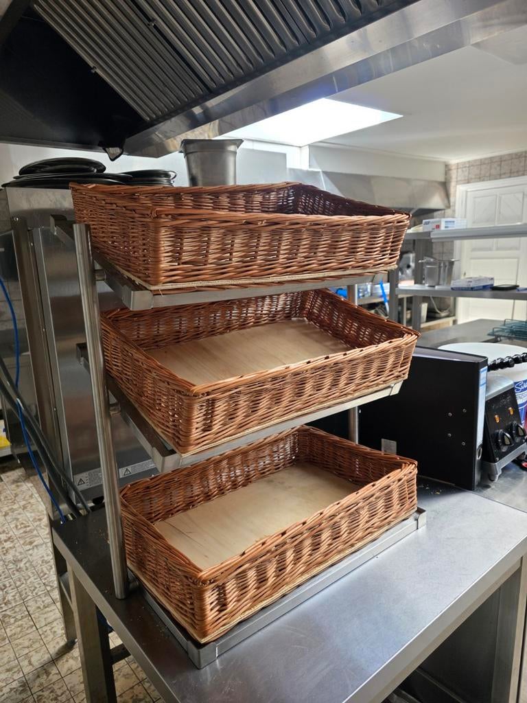 Brood manden incl rek, Ophalen