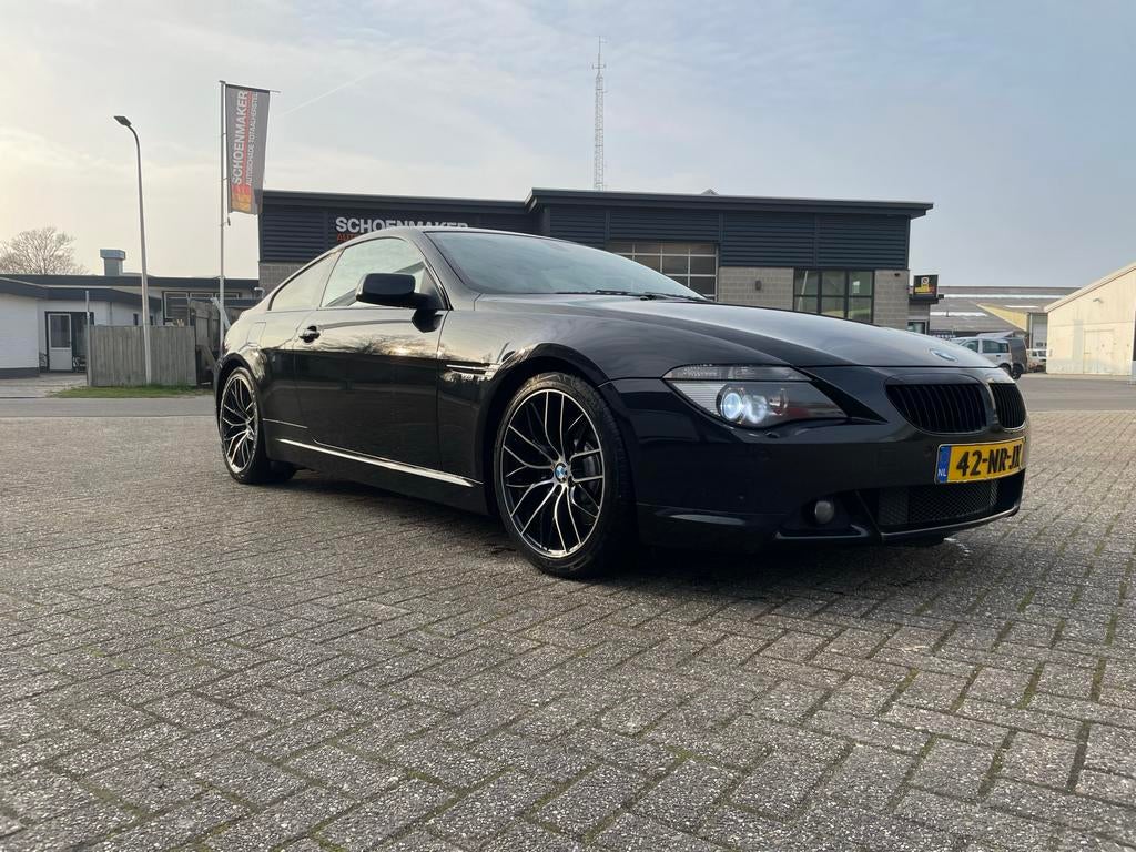 BMW 6-Serie 4.4 CI 645 Coupe AUT 2004 Zwart, Auto's, Automaat, Achterwielaandrijving, 1595 kg, 4 stoelen