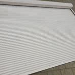 2  grote beige rolluiken elektrisch, Doe-het-zelf en Verbouw, Rolluiken, Ophalen, 200 cm of meer, Elektrische bediening, 200 cm of meer