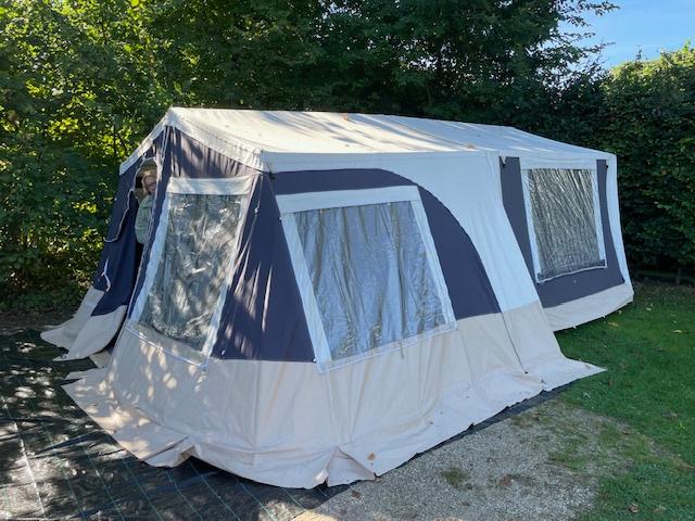 Luxe vouwwagen Trigano Alpha GL 2013, Ophalen, Trigano, Meerkleurig, Tot en met 2