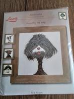 Lanarte borduurpakket animals, scruffy the dog, Ophalen of Verzenden, Nieuw, Handborduren, Borduurpakket
