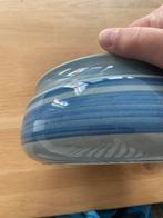 Vintage Boch La Louvière kom, blauwgrijs, Made in Belgium, Ophalen of Verzenden