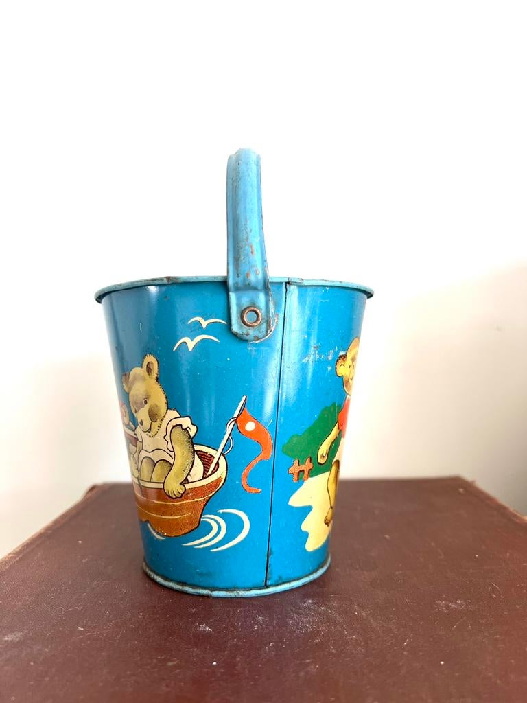 OUD ZANDEMMERTJE BLIK/ TIN, Antiek en Kunst, Antiek | Speelgoed, Ophalen of Verzenden