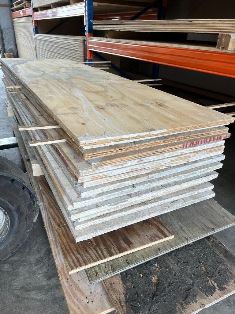 underlayment gebruikt, Doe-het-zelf en Verbouw, Platen en Panelen, Ophalen, Hout