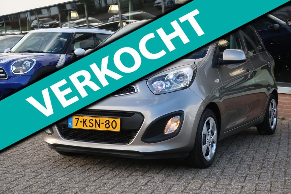 Kia Picanto 1.0 CVVT ISG Comfort Pack 2e EIG_AIRCO_4X ELE-RA, Voorwielaandrijving, Euro 5, Stof, Gebruikt