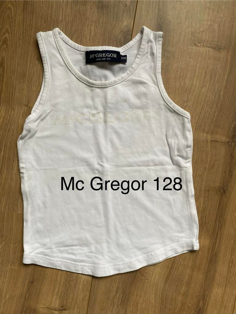Mc Gregor topje 128, Kinderen en Baby's, Kinderkleding | Maat 128, Ophalen of Verzenden, Zo goed als nieuw, Meisje, Shirt of Longsleeve
