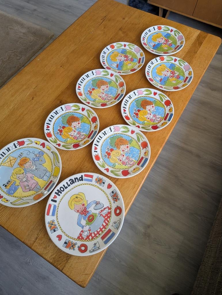 Blond Amsterdam I ️ Holland borden, Ophalen of Verzenden, Aardewerk, Blond Amsterdam, Bord(en)