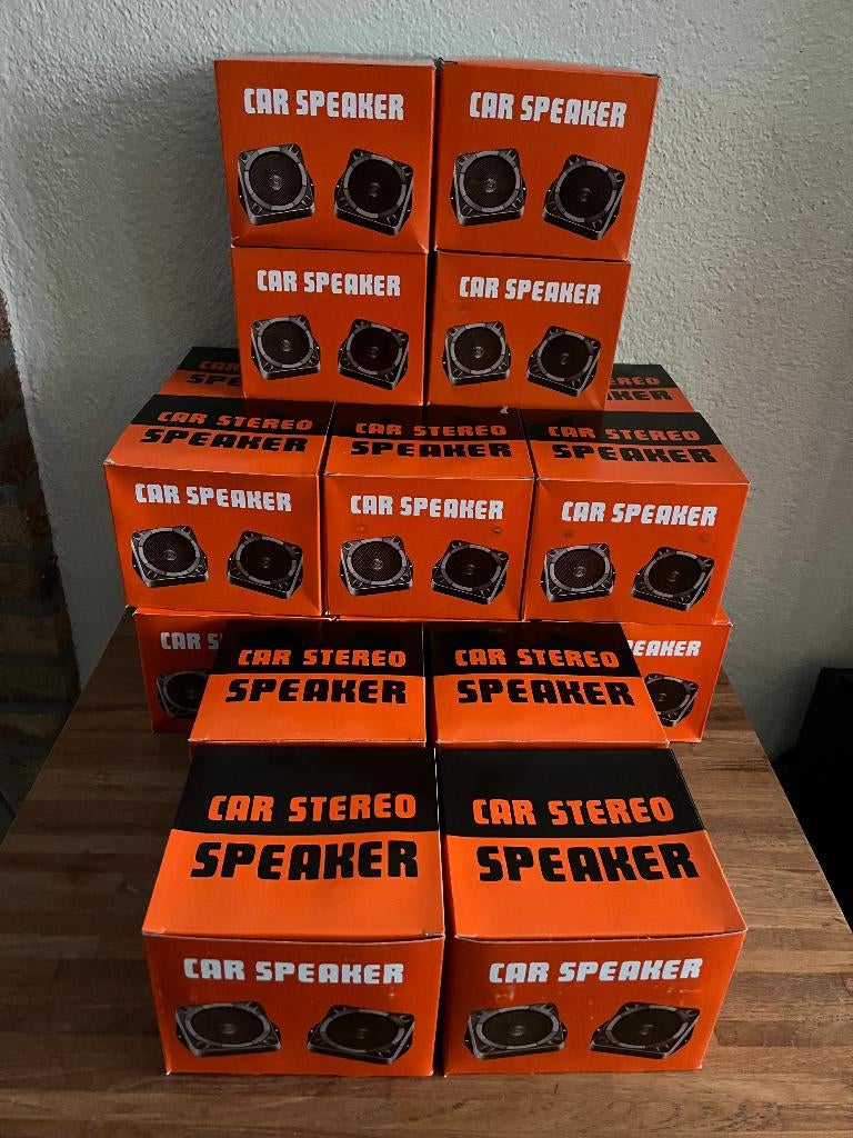 Partij New old stock vintage auto luidsprekers speakers ., Auto diversen, Ophalen of Verzenden, Nieuw