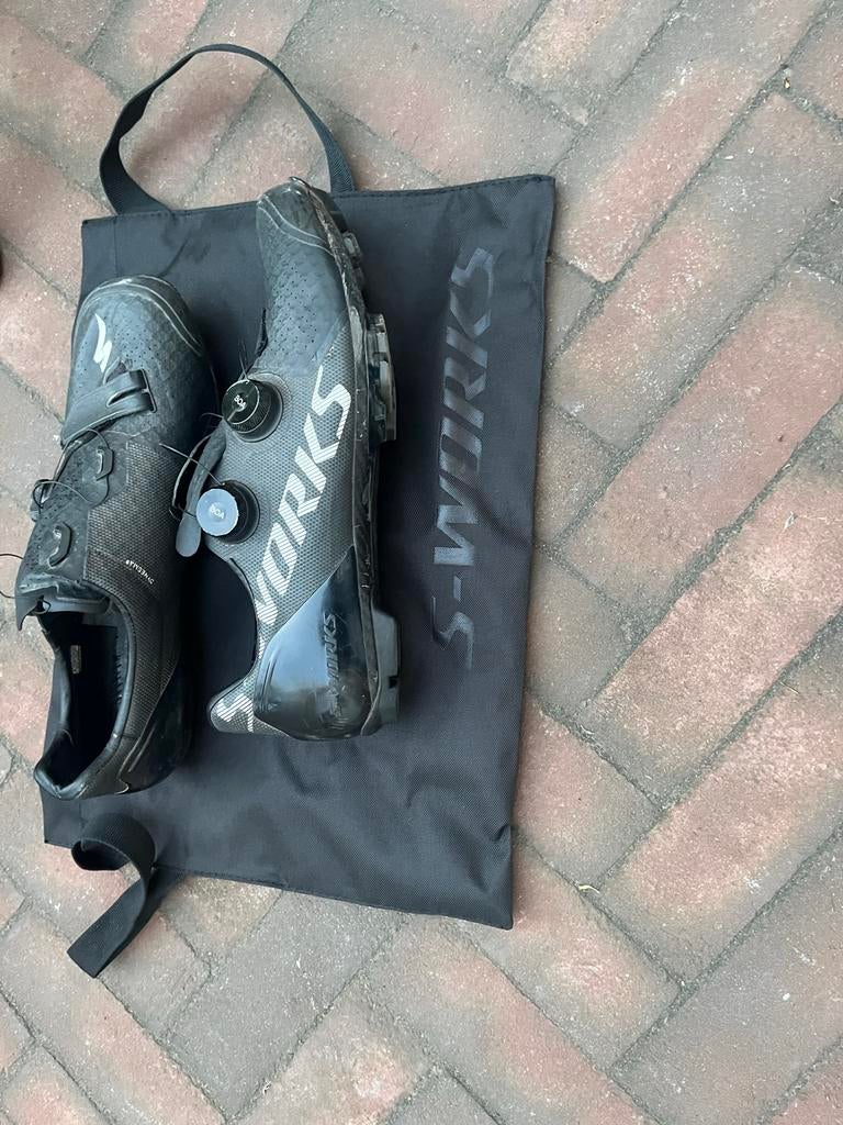 Specialized S-Works fietsschoenen maat 46, Kleding | Heren, Schoenen, Ophalen of Verzenden, Gedragen, Zwart, Sportschoenen