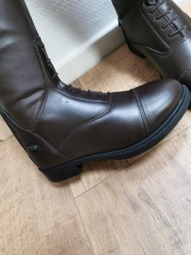 Horze paardrijlaarzen bruin kind maten 32,33, 34,35,37, Dieren en Toebehoren, Paardrijkleding, Kinderen, Eu, Ophalen of Verzenden