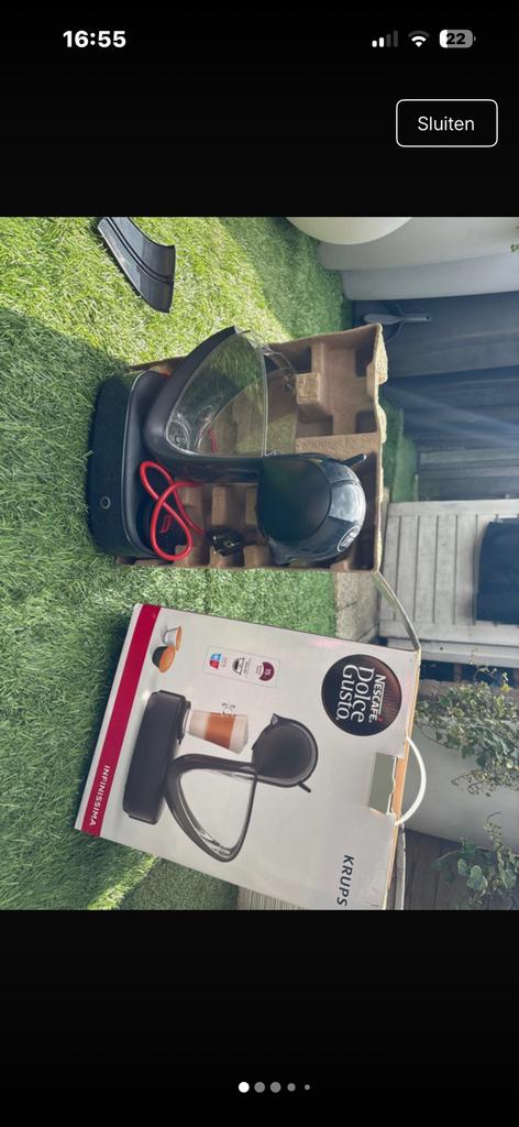 Dolce Gusto Infinissima koffiezetapparaat, Witgoed en Apparatuur, Koffiezetapparaten, Koffiepads en cups, Koffiemachine, Ophalen of Verzenden