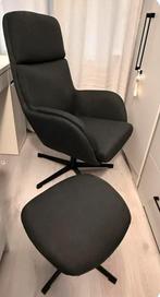 Jysk Fauteuil TANKEDAL met voetenbank, Ophalen, 75 tot 100 cm, Zo goed als nieuw, 50 tot 75 cm
