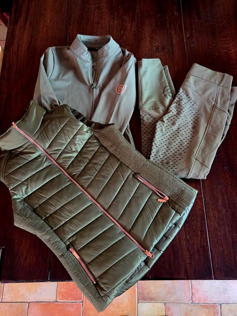 Equestrian Stockholm evening haze complete set, Ophalen of Verzenden, Zo goed als nieuw, Dressuur, Bovenkleding