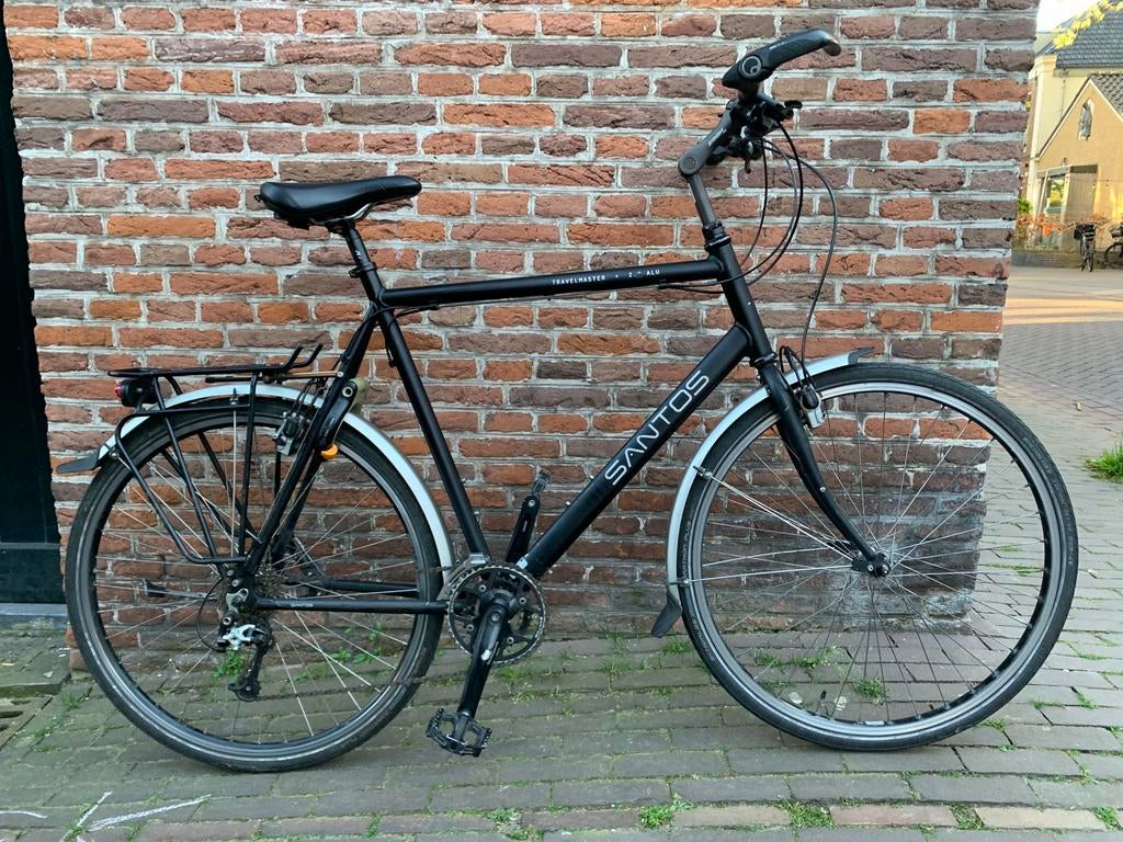 Santos Travelmaster 2.8, 28 inch, Velgrem, Zo goed als nieuw, 61 tot 65 cm