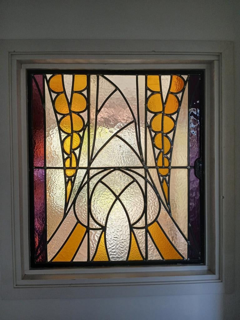 Glas in lood, Ophalen, Gebruikt, Minder dan 80 cm, Glas in lood