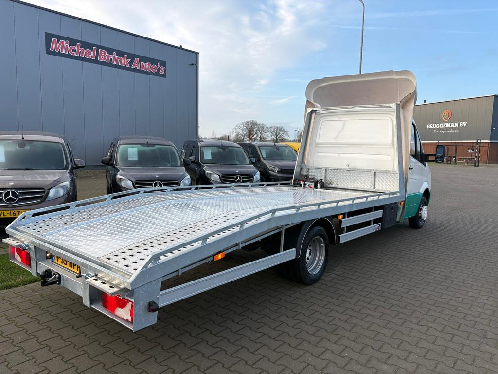 Mercedes-Benz 518 CDI Oprijwagen AutoTransporter, Automaat, Stof, Gebruikt, Zwart