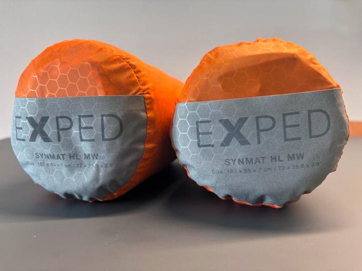 2 Exped Synmat HL MW Slaapmatten als nieuw, Caravans en Kamperen, Slaapmatten, Zo goed als nieuw, 1-persoons, Ophalen