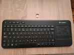 Logitech Draadloos Toetsenbord met Mouse Pad, Ophalen of Verzenden