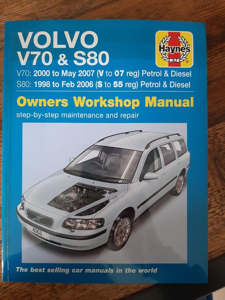 VOLVO V 70 & S80 Owners Workshop Manuel English Manuel, Ophalen of Verzenden