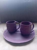 COCO maison paarse kopjes + schaal set – modern servies, Ophalen of Verzenden
