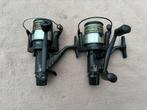 2 x shimano aero 6010/8010 baitrunner molens, Watersport en Boten, Hengelsport | Karpervissen, Ophalen of Verzenden, Gebruikt
