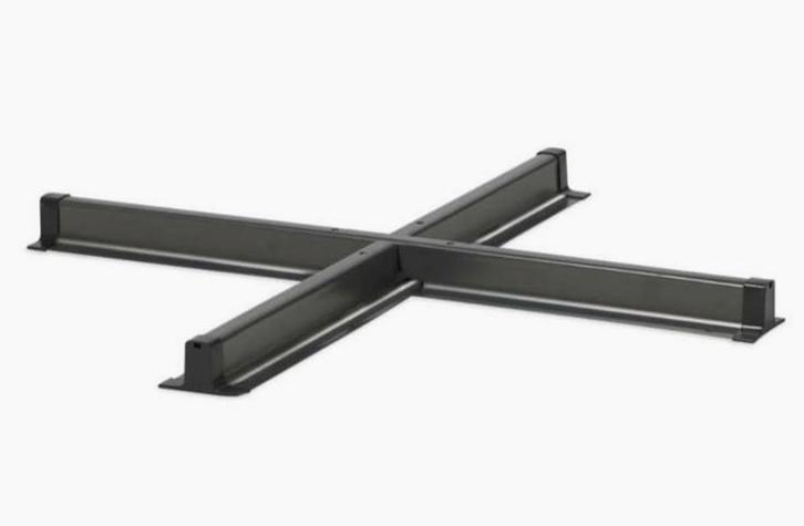 Platinum Parasolvoet Zweefparasol kruisvoet Antraciet, Tuin en Terras, Parasols, Nieuw, Parasolvoet, Minder dan 1 meter, Ophalen of Verzenden