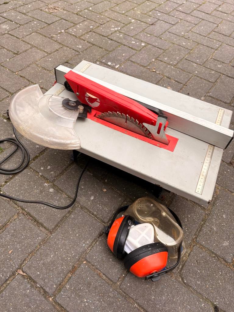 Agoyama tafelzaag, Ophalen, Gebruikt, Cirkelzaag, 600 tot 1200 watt
