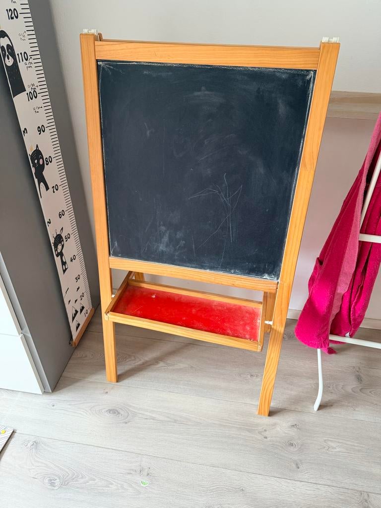 Kinder krijtbord / whiteboard, Diversen, Schoolborden, Ophalen, Gebruikt, Krijtbord