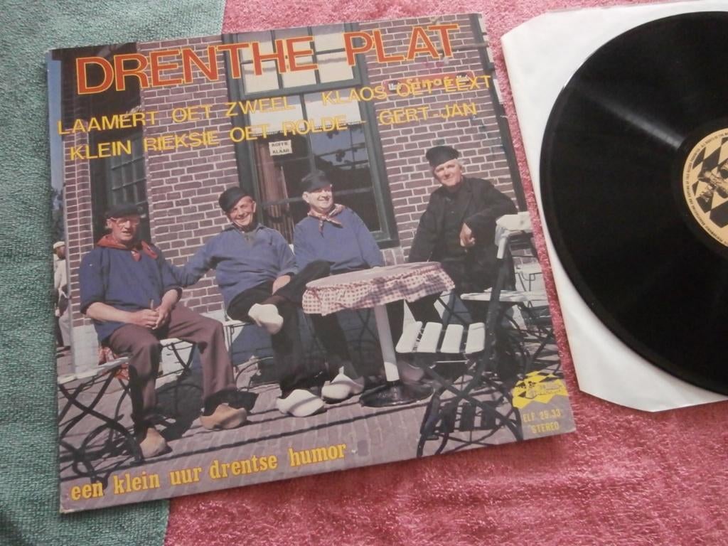 LP - Drenthe Plat - Various Artists., Ophalen of Verzenden, Zo goed als nieuw, 12 inch, Streekmuziek