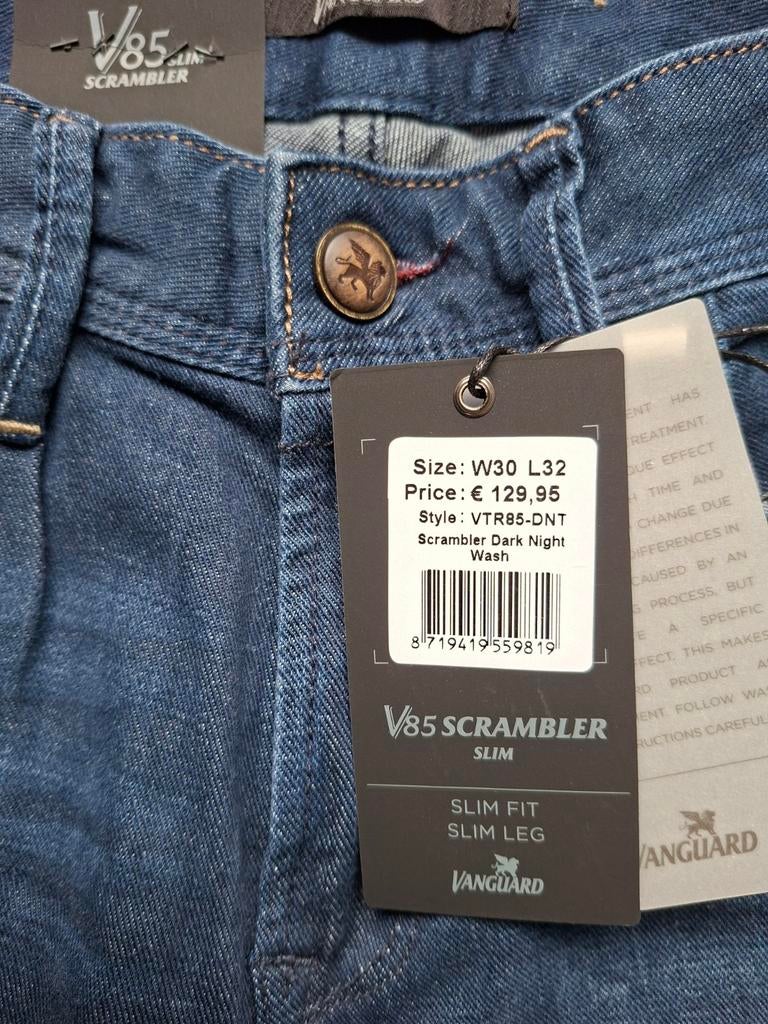 VANGUARD V85 slimfit jeans W30 L32, Blauw, Nieuw, W32 (confectie 46) of kleiner, Ophalen of Verzenden