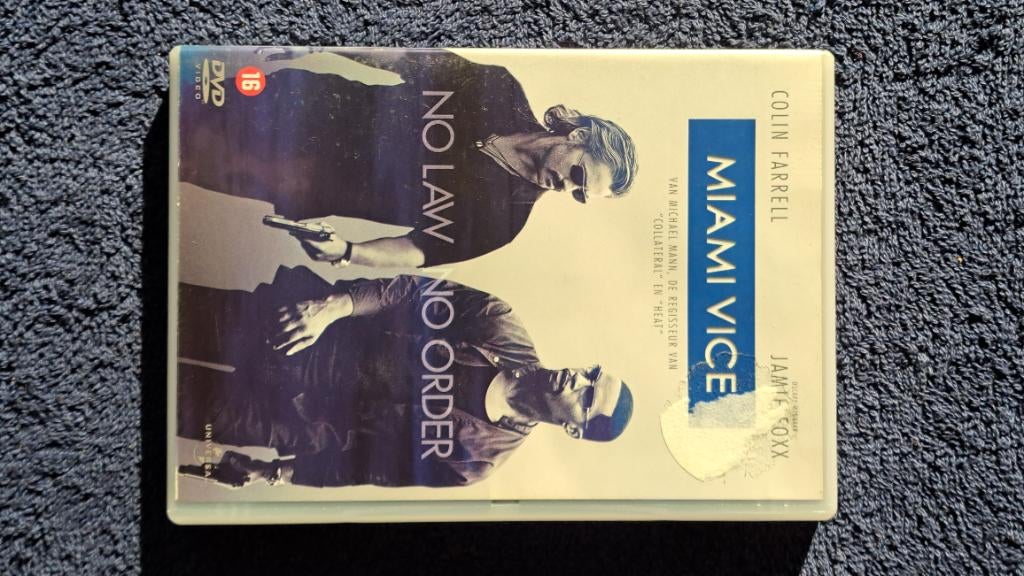 Miami Vice "Jamie Foxx, Colin Farrell", Vanaf 16 jaar, Ophalen of Verzenden, Zo goed als nieuw