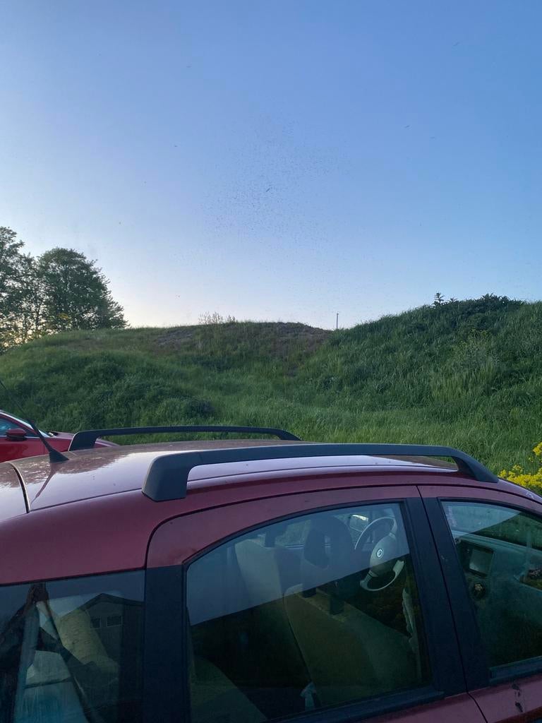 Dakdragers fiat panda, Ophalen, Gebruikt