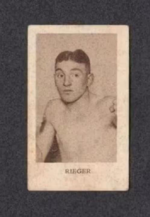 Sportplaatje Rieger Bokser Kampioen 1931 (209), Ophalen of Verzenden, Zo goed als nieuw