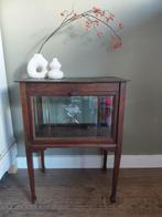 Antiek Art Deco Theekastje met Glazen Deur, Antiek en Kunst, Antiek | Meubels | Kasten, Ophalen