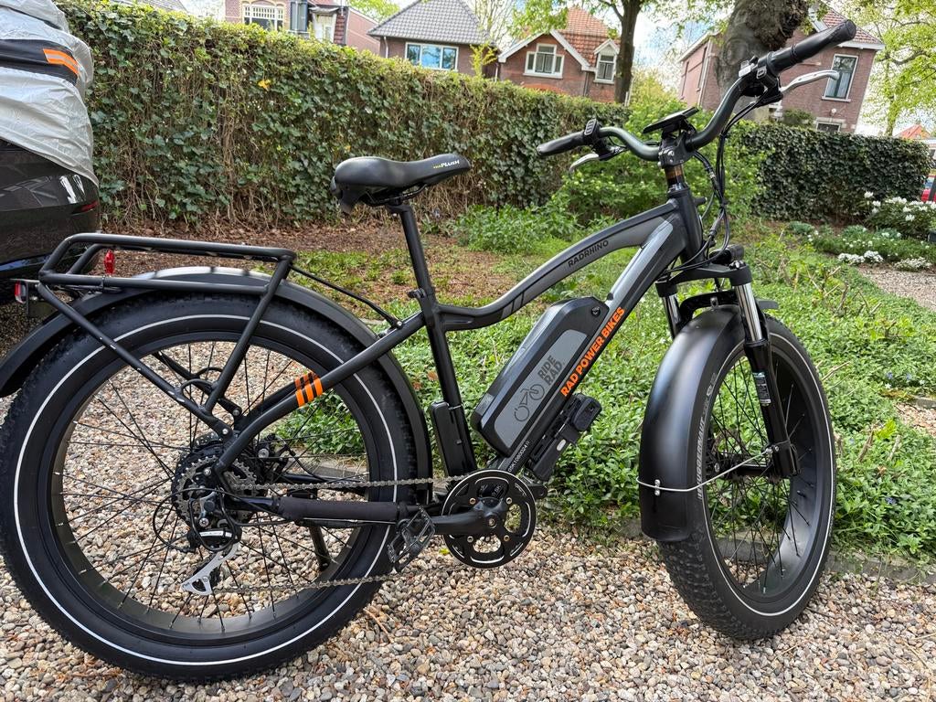 RADRHINO elektrische fiets (Speed Pedelec of Fatbike), Fietsen en Brommers, Ophalen of Verzenden, Zo goed als nieuw, 50 km per accu of meer