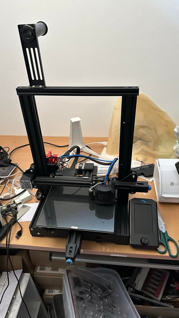 Creality Ender 3 3D-printer met Raspberry Pi Zero 2 W, Ophalen, Ingebouwde Wi-Fi, Gebruikt