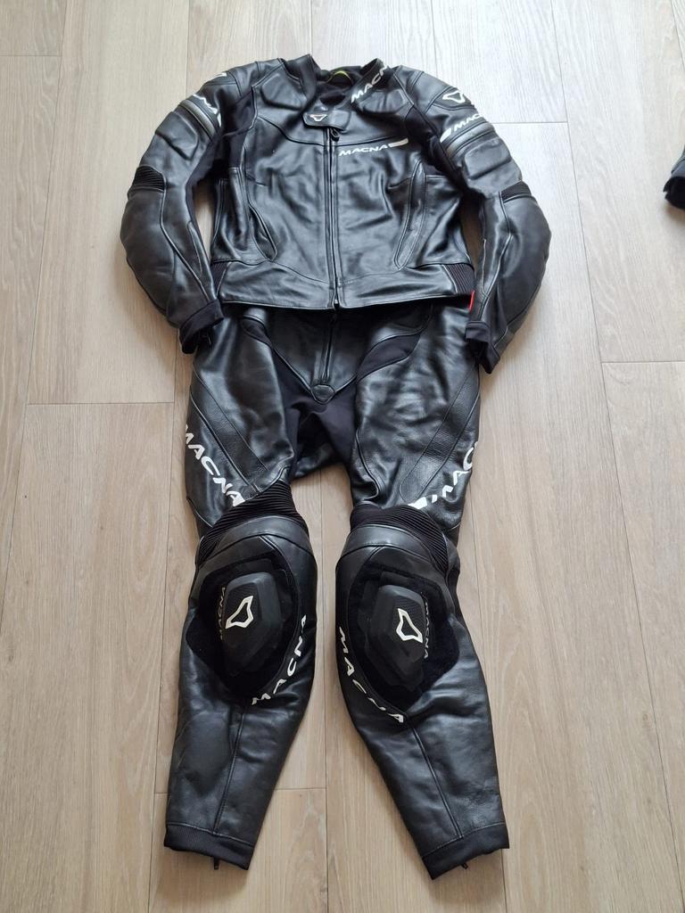 2 delig Macna dames pak maat L/40, Motoren, Kleding | Motorkleding, Ophalen of Verzenden, Tweedehands, Dames, Combipak