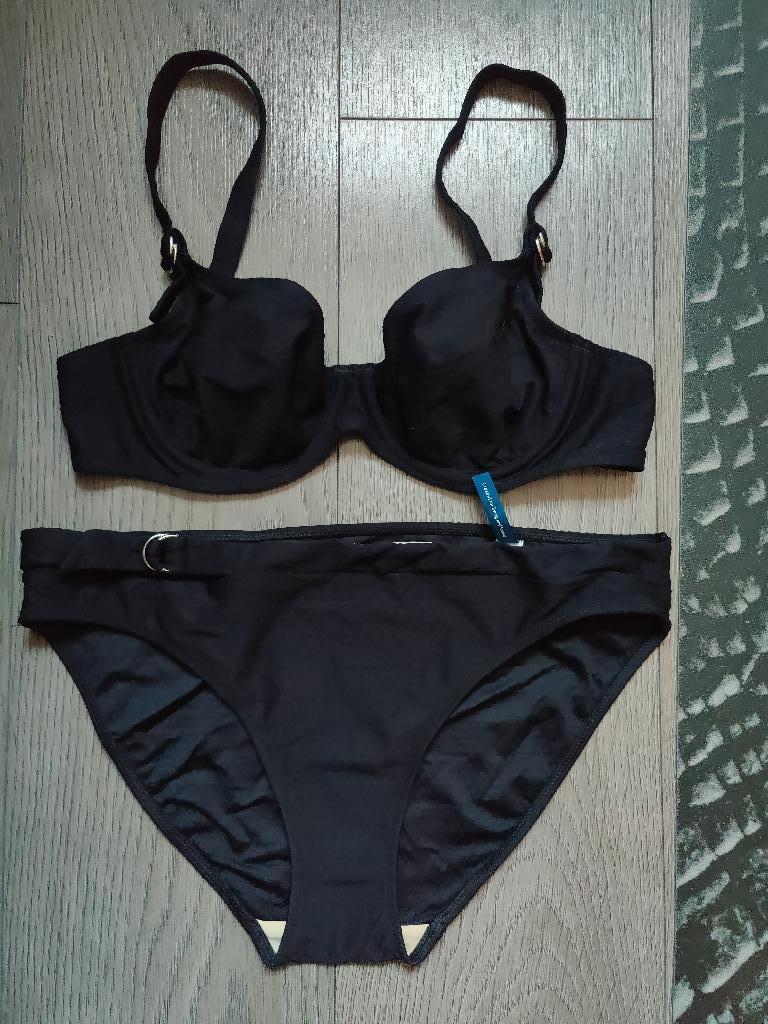 marie jo zwarte nieuwe bikini in de  maat 40 top 80C, Zwart, Marie Jo, Nieuw, Ophalen of Verzenden