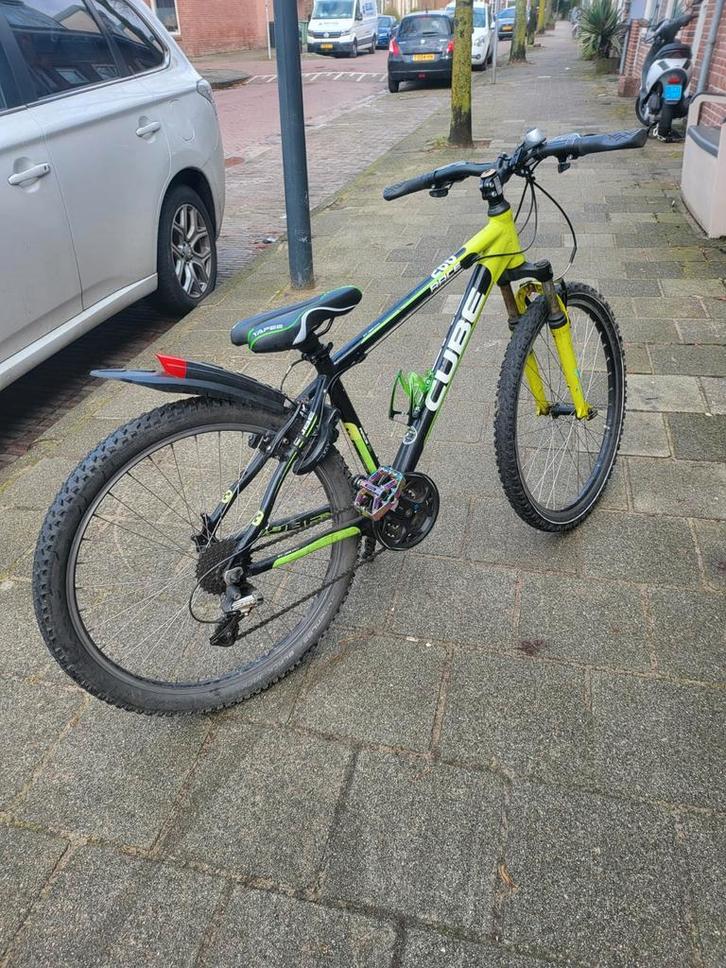 Leuke Cube 26 inch mountainbike te koop, Fietsen en Brommers, Fietsen | Mountainbikes en ATB, Gebruikt, Overige merken, Minder dan 45 cm