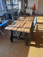 Houten eettafel van IKEA, Huis en Inrichting, Tafels | Eettafels, Ophalen, Gebruikt, 50 tot 100 cm, 150 tot 200 cm