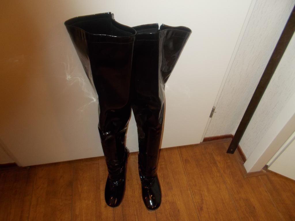 ad klop, Kleding | Dames, Schoenen, Hoge laarzen, Zwart, Ophalen of Verzenden, Onbekend