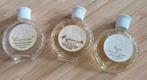 3 zeldzame oude flesjes van Nina Ricci door Lalique, Ophalen of Verzenden, Zo goed als nieuw, Miniatuur, Gevuld