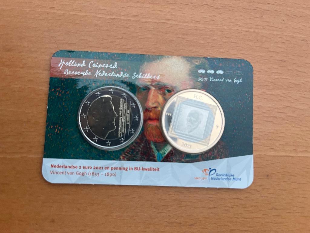 Holland coincards Beroemde Nederlandse Schilders, Ophalen of Verzenden, Overige landen, 2 euro