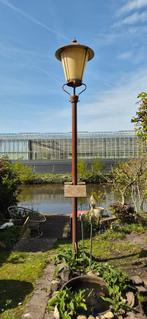 Nostalgische tuinlantaarn | Sfeervol & stoer, Tuin en Terras, Buitenverlichting, Ophalen, Gebruikt, Staande lamp, Netvoeding