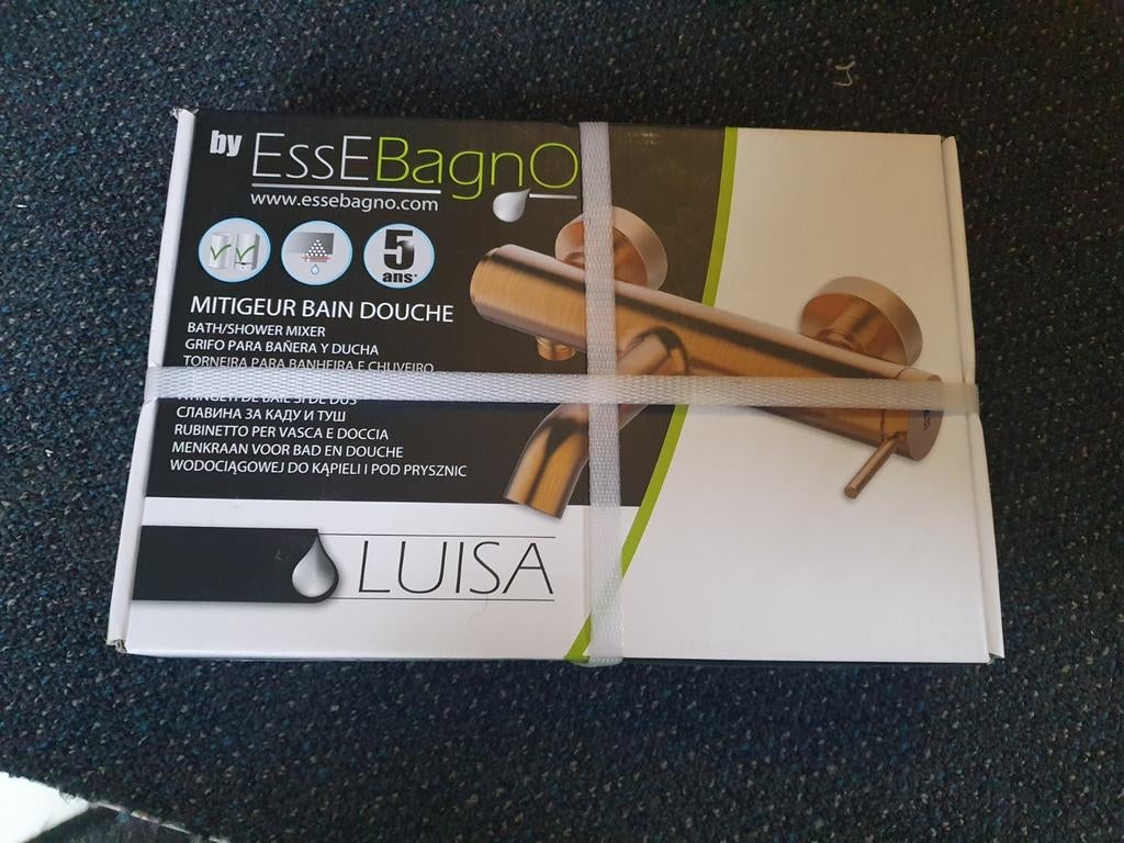 EsseBagno Luisa Bad/Douche Mengkraan  Koper - Nieuw, Doe-het-zelf en Verbouw, Sanitair, Ophalen, Nieuw, Bad