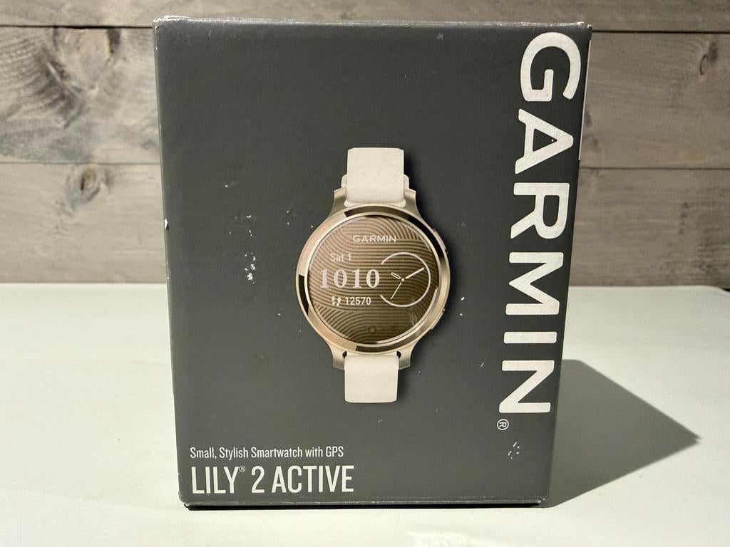 Garmin Lily 2 Silicone Goud, Sieraden, Tassen en Uiterlijk, Sporthorloges, Ophalen of Verzenden, Zo goed als nieuw, Nvt, Roze